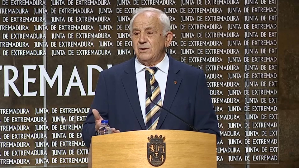 Jesús Domínguez Cuesta, presidente de la Federación de Donantes de Sangre de Extremadura