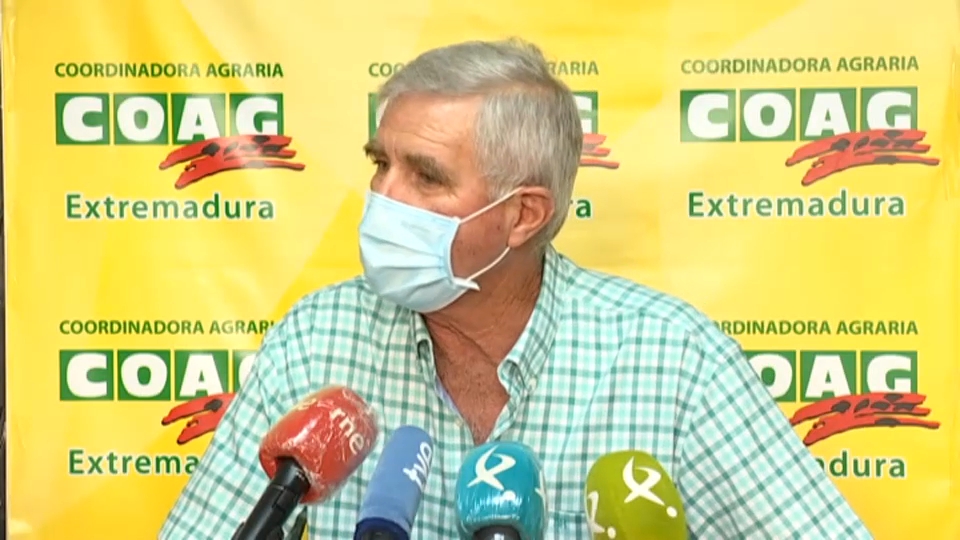 Juan Moreno, presidente de Coag Extremadura