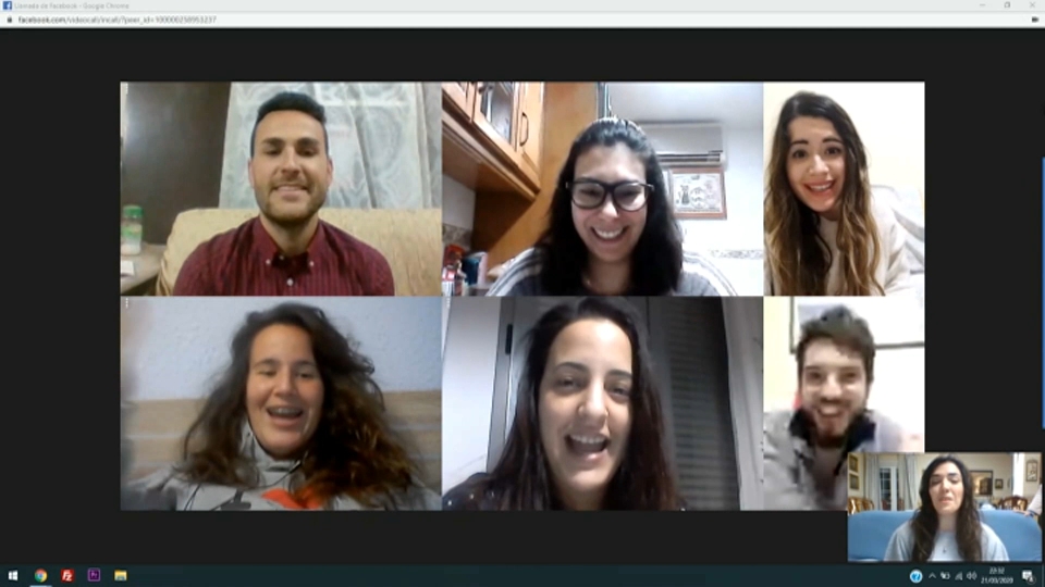 Los cumpleaños con videollamadas ya son habituales