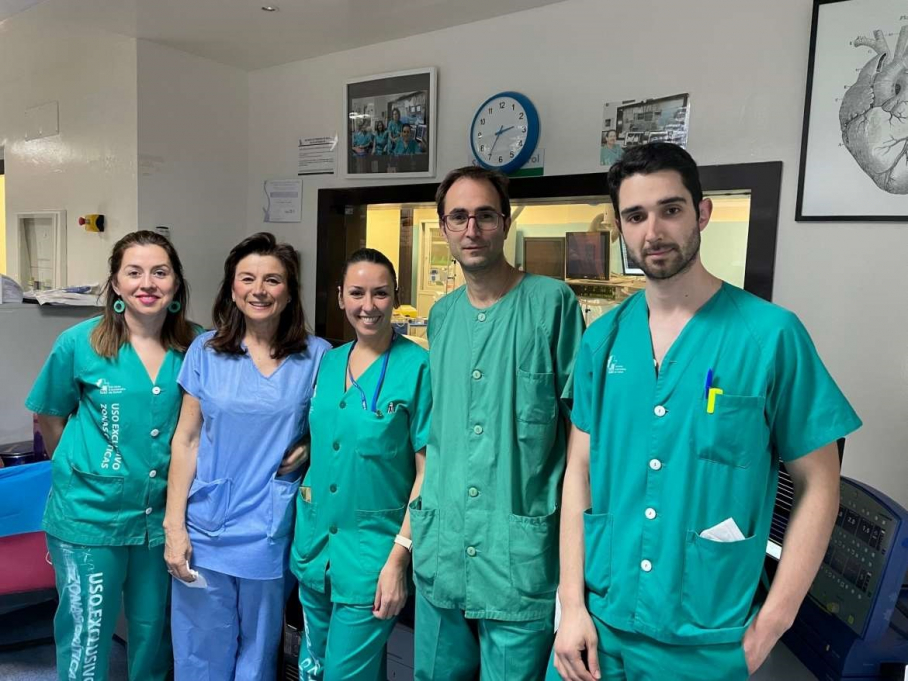 Equipo cardiología del Universitario de Badajoz