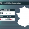 Resumen de los datos epidemiológicos acumulados
