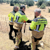 Cortan la alambrada para acceder al lugar del accidente