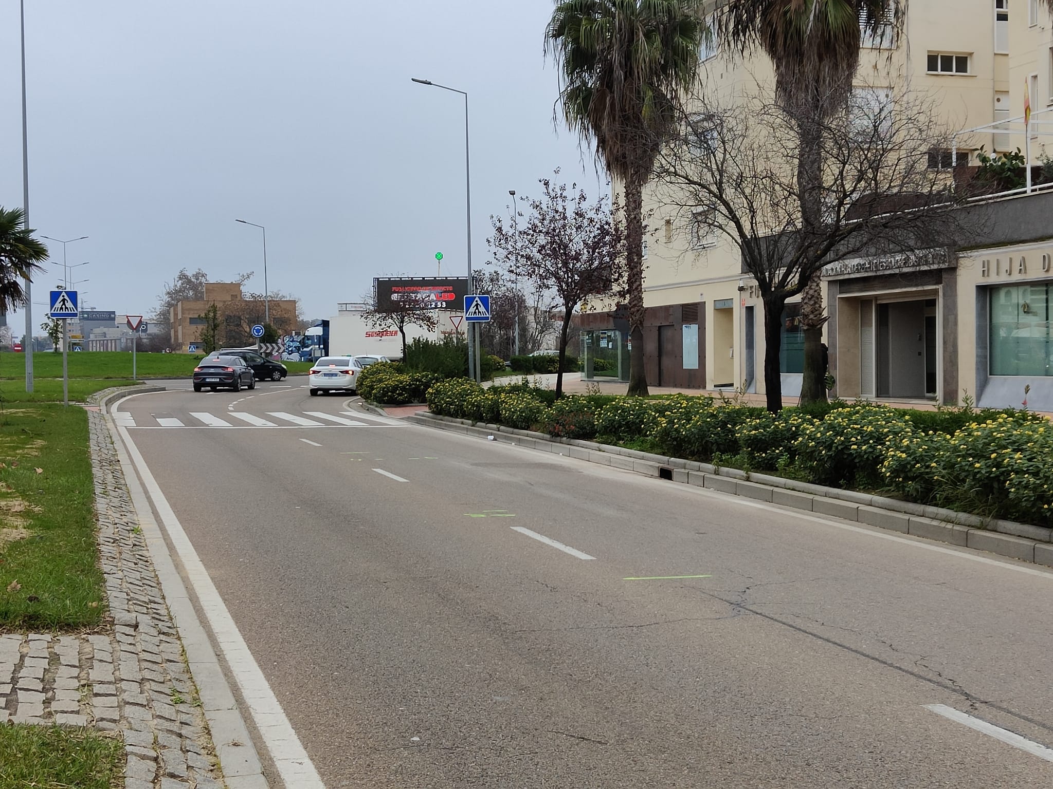 Accidente en Badajoz