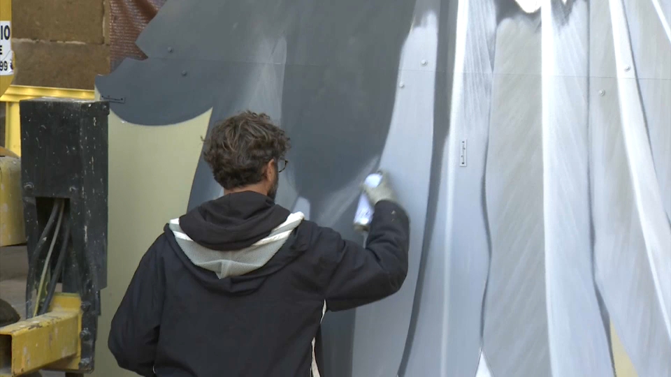 Mural en Plasencia