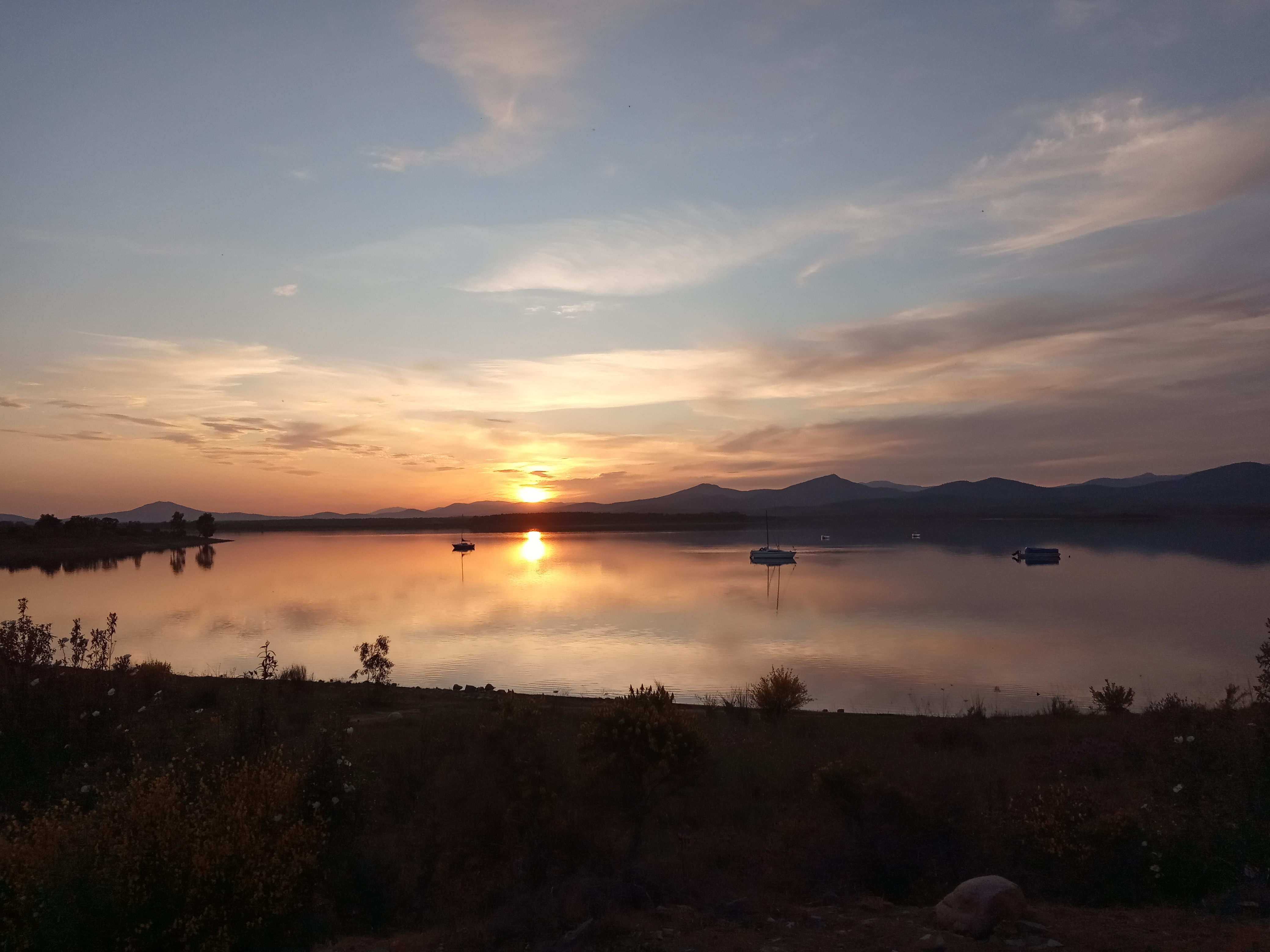 Embalse de Gabriel y Galán. Imagen de María José Ruiz. 7-4-2021