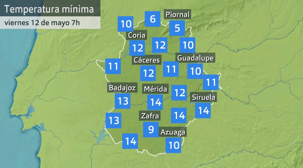 Mínimas viernes