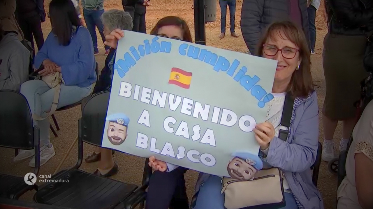 Militares de la brigada Extremadura XI regresan de Líbano