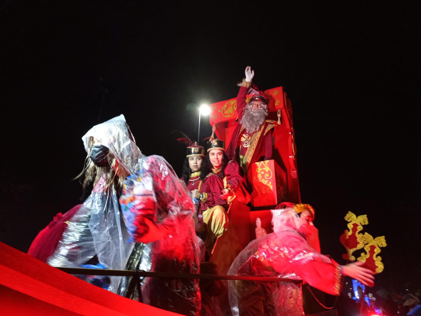 Rey melchor en Cáceres