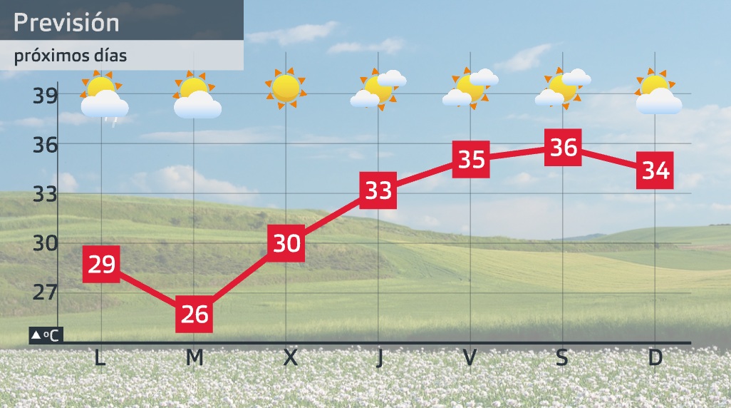 Previsión próximos días