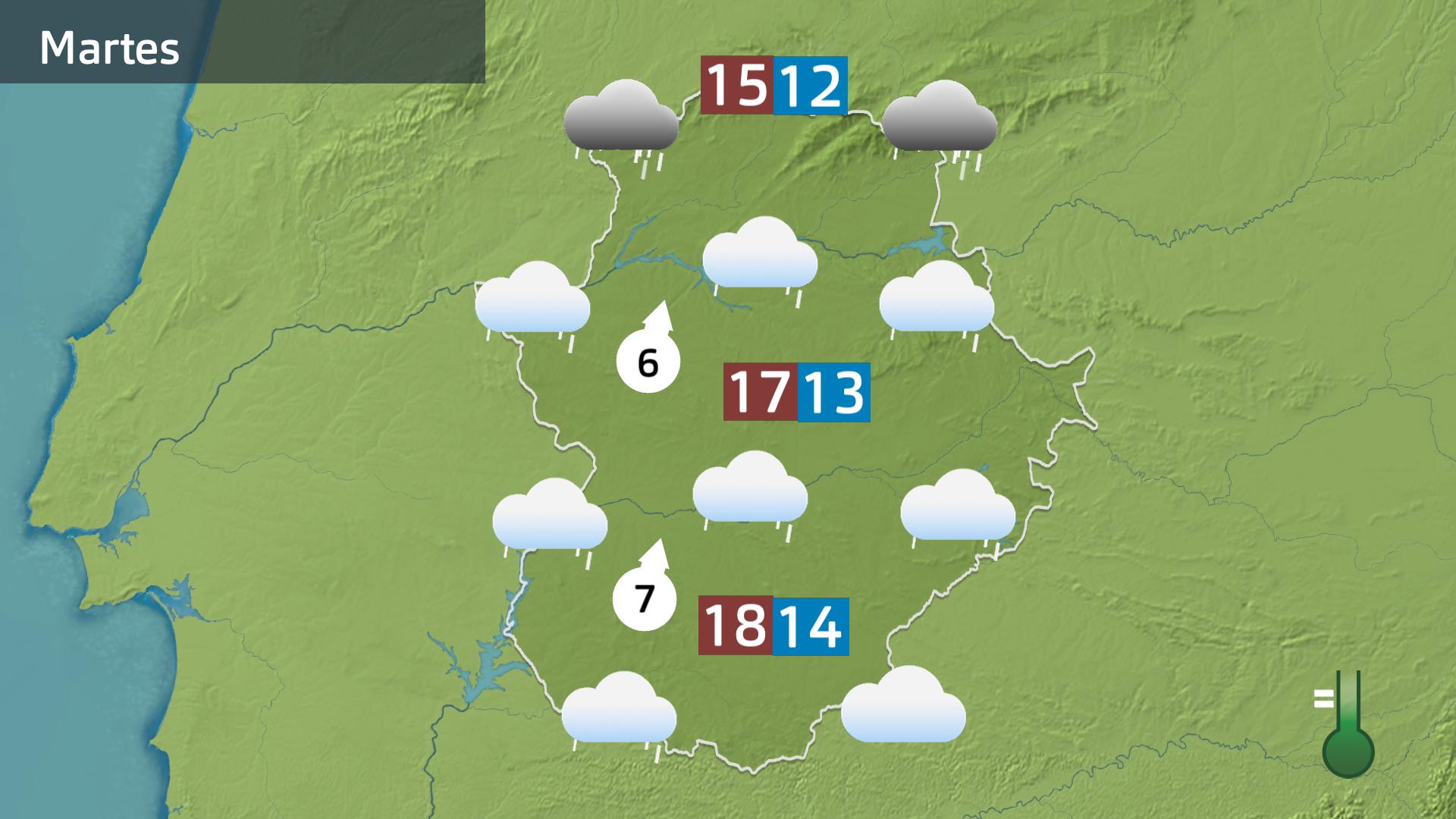 Prevision Extremadura