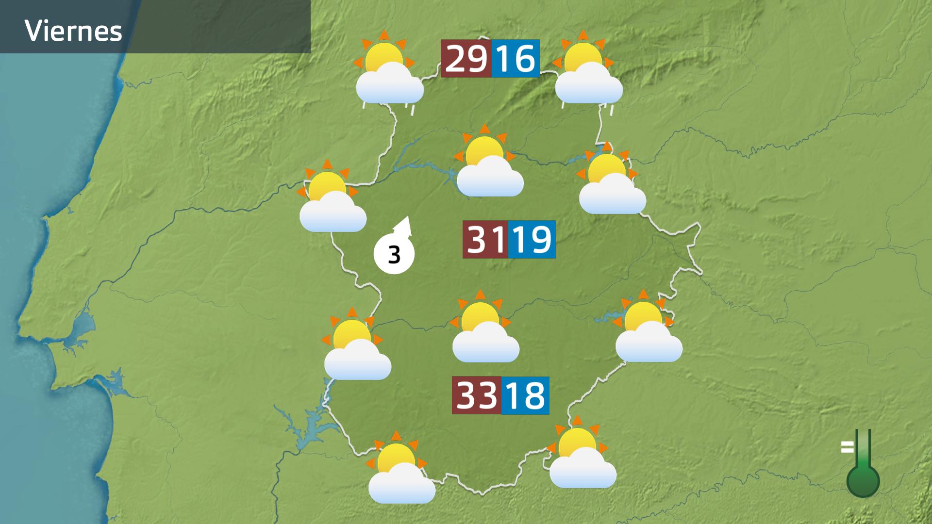 Prevision Extremadura