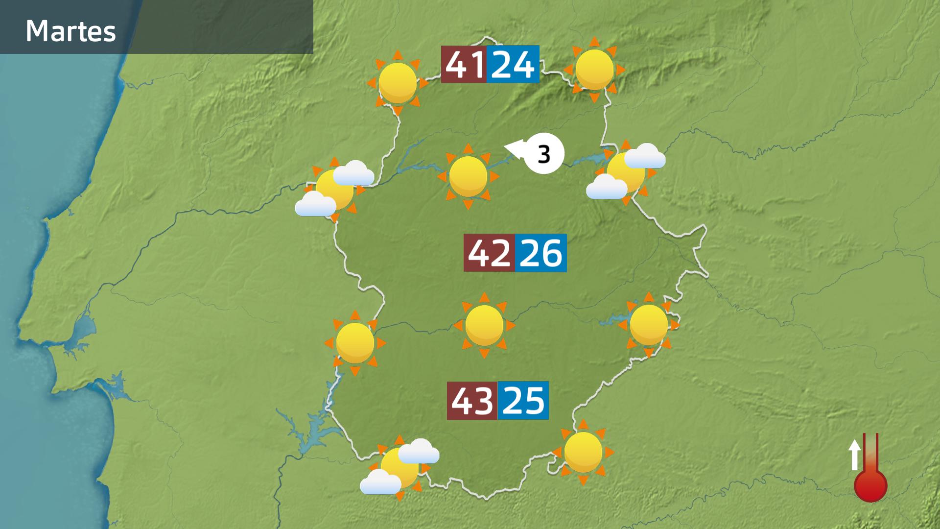 Prevision Extremadura