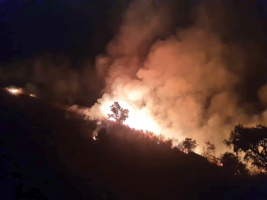 Incendio villanueva de la vera
