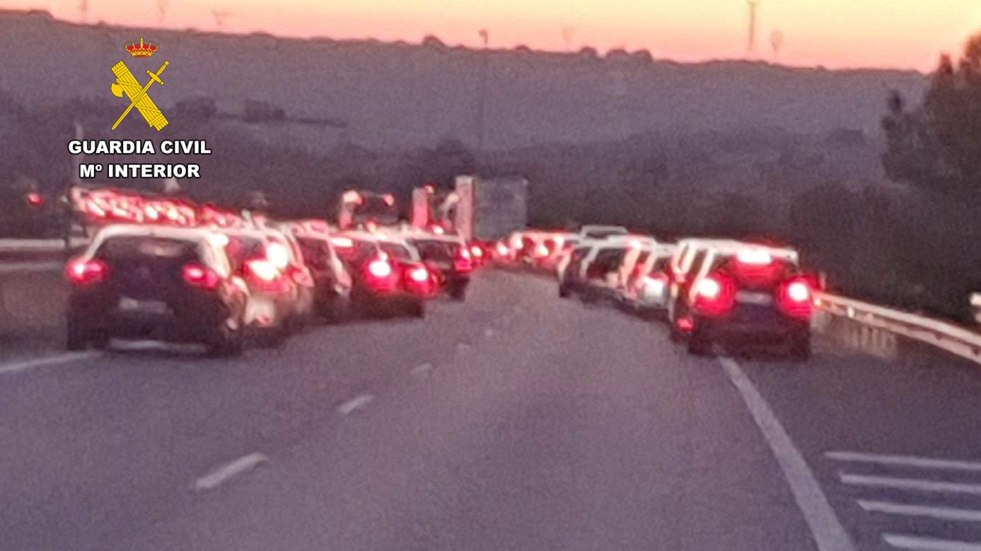 Accidente en la A-5