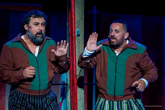 Anfitrión, con Paco Tous y Pepón Nieto