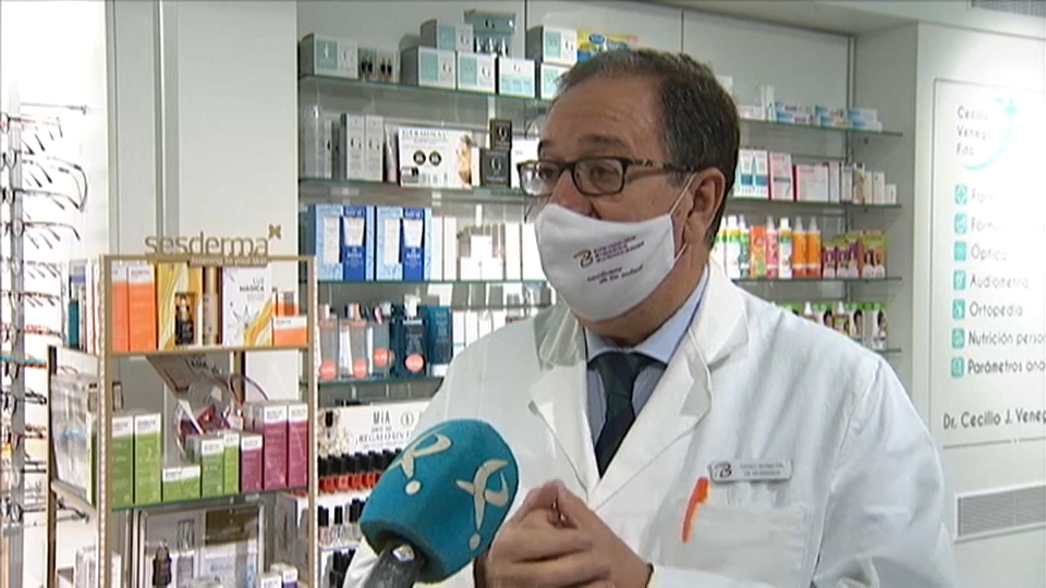 Cecilio Venegas, presidente del Colegio Oficial de Farmacéuticos de Badajoz