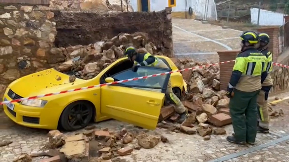 Lluvias en Hornachos