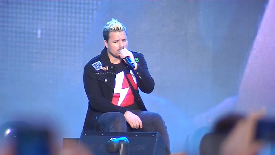 Dani Martín en el concierto de Mérida