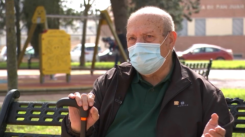 José Jiménez, superviviente de coronavirus