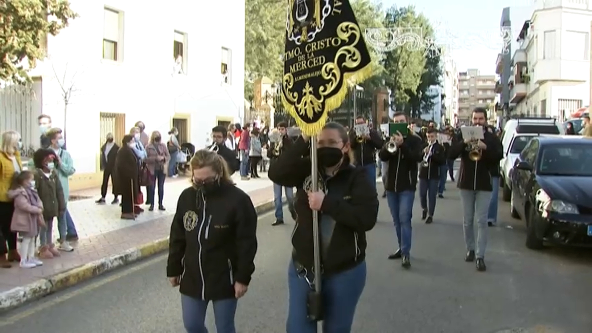 El heraldo de sus majestades de Oriente recorre Almendralejo