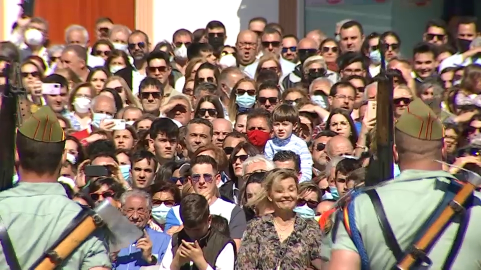 la legión en la semana santa de jerez de los caballeros
