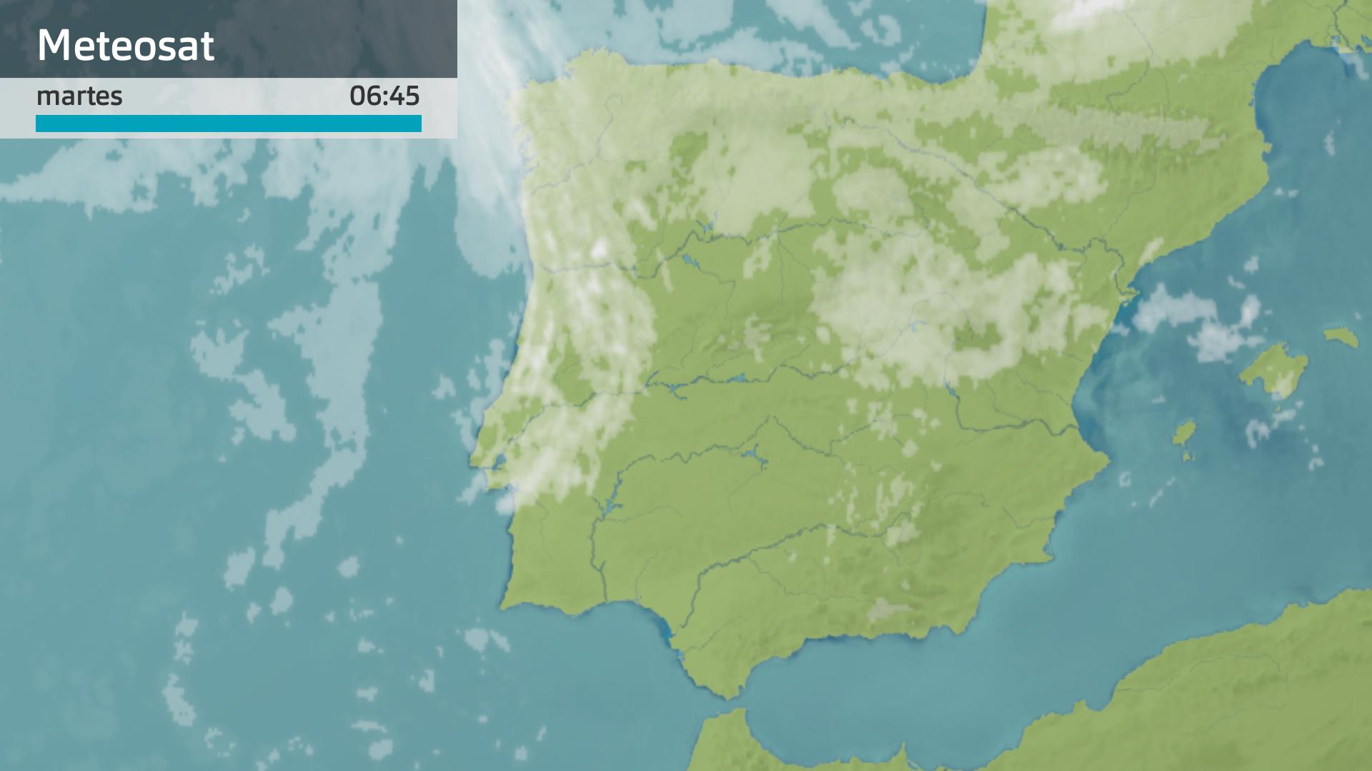 Imagen del Meteosat martes 21 de mayo 6:45 h.