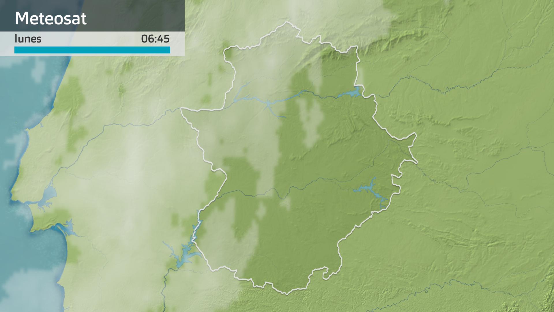 Imagen del Meteosat lunes 13 de mayo 6:45 h.