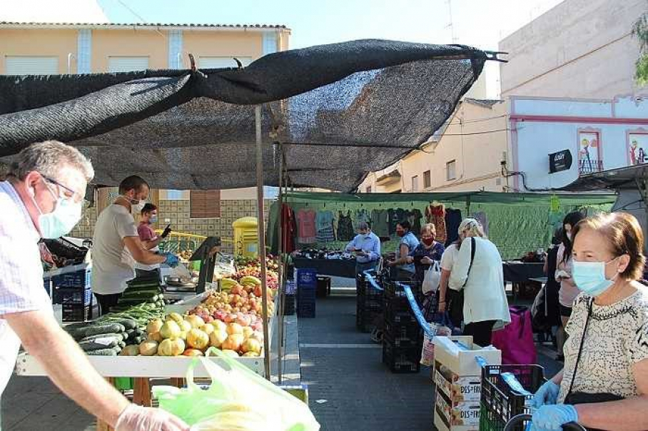 Mercadillos en época de coronavirus
