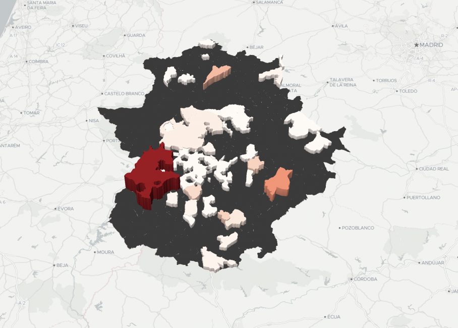 Datos de los contagios diarios municipio a municipio