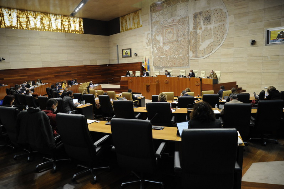 Sesión plenaria para la aprobación de los presupuestos autonómicos