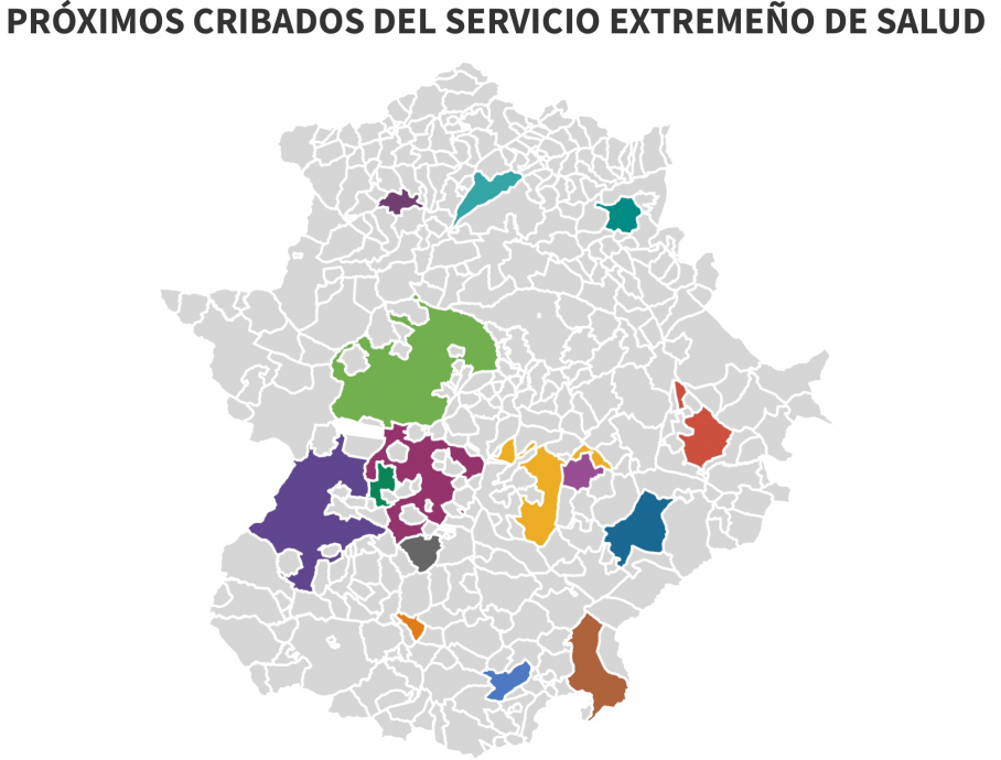 Mapa cribados