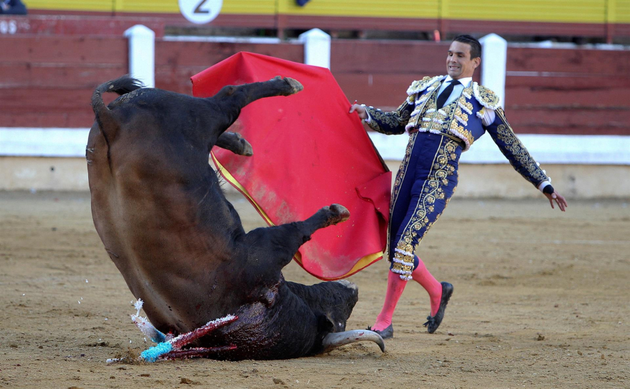 Manzanares torea en Mérida
