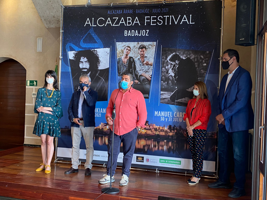 Presentación del cartel del Alcazaba Festival
