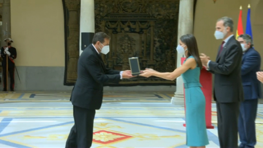 Entrega de la Medalla de Oro al Mérito en las Bellas Artes al Museo Vostell-Malpartida.