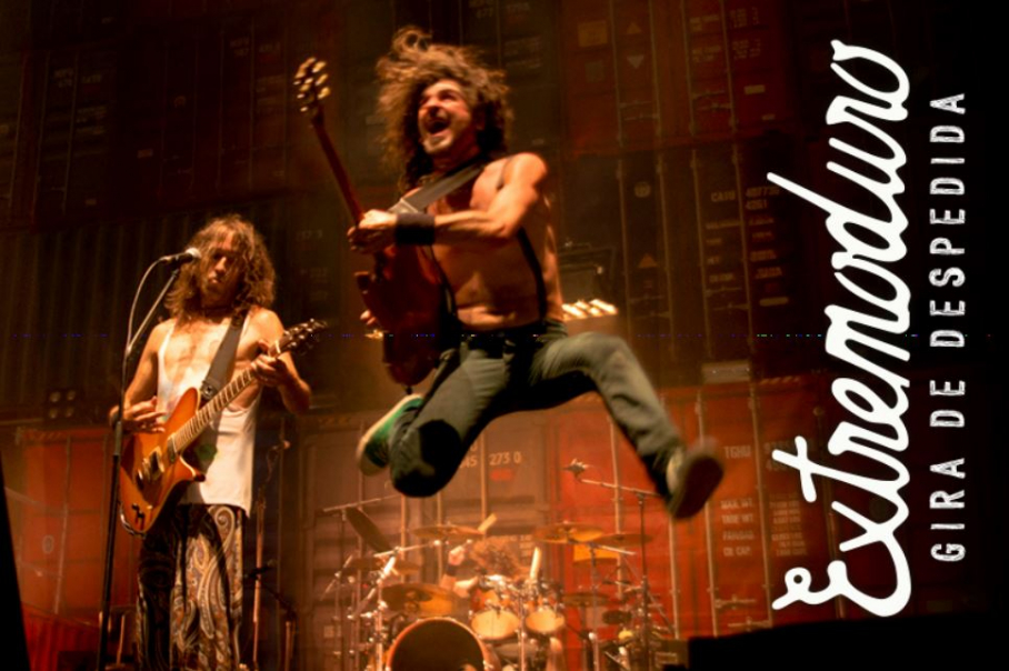 Imagen de la entrada para la gira de Extremoduro