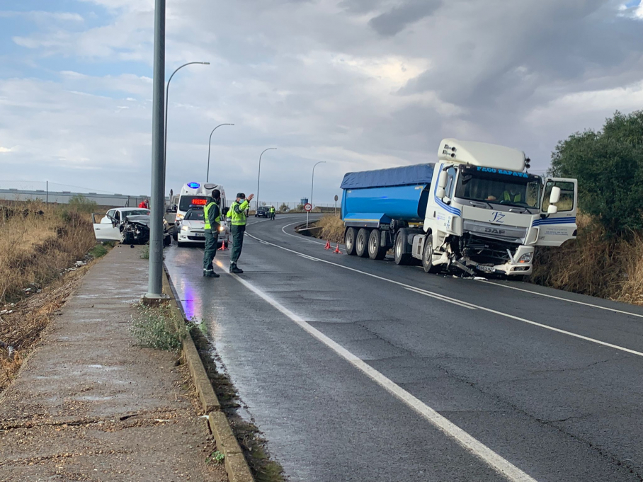 Accidente mortal en Zafra