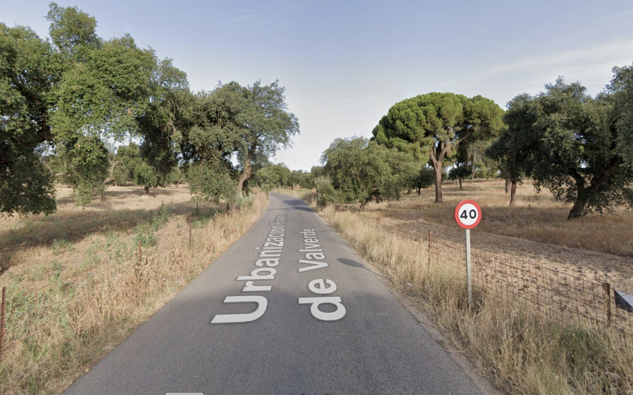 Lugar aproximado del accidente