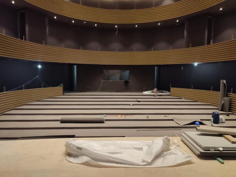 Vista del Teatro María Luisa desde el escenario