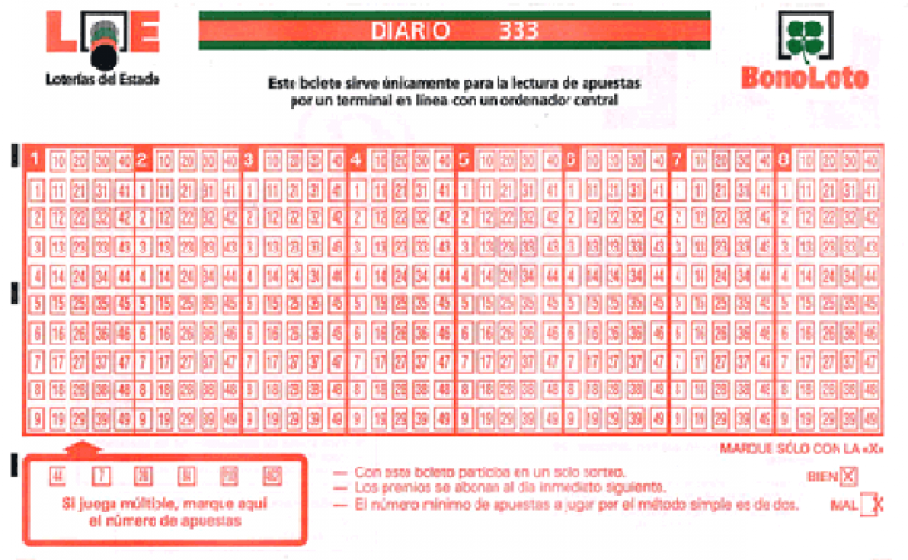 Sorteo de Bonoloto