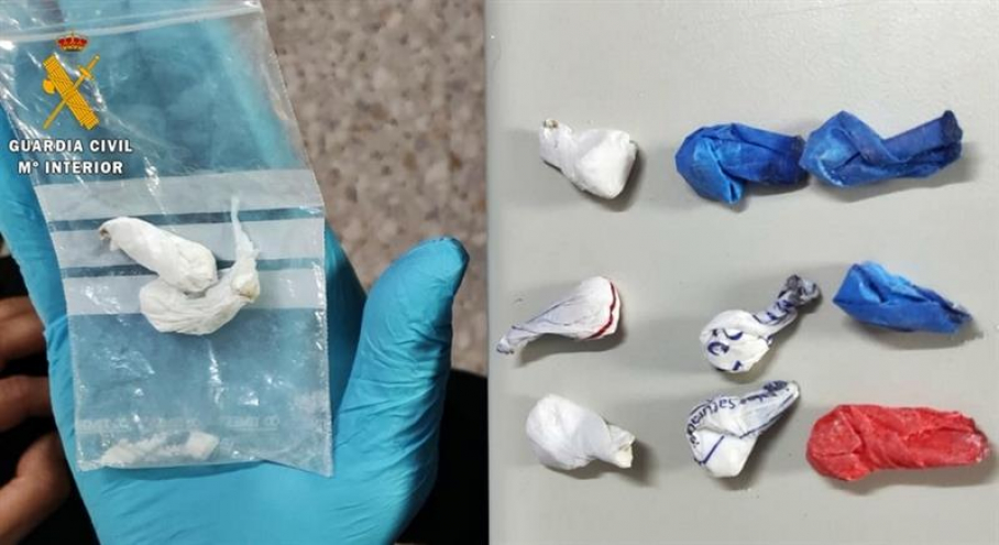 Droga intervenida por la Guardia Civil