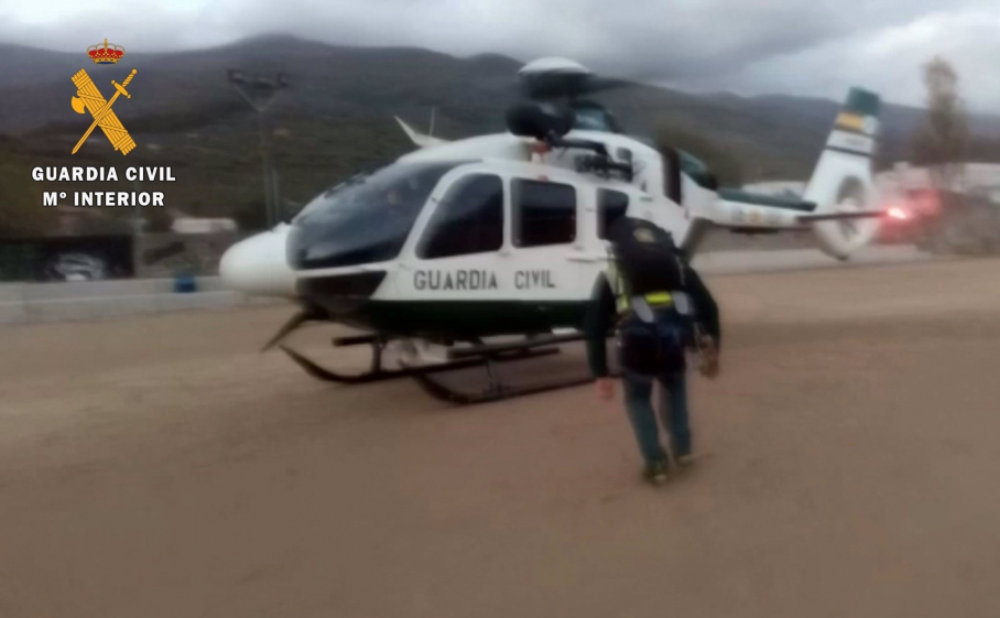 Helicóptero de la Guardia Civil