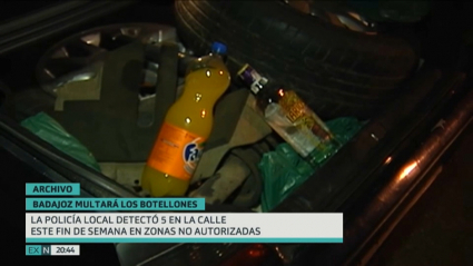 Imagen de archivo de un botellón