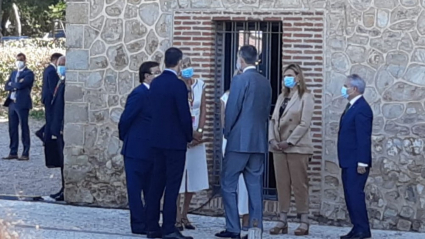 Llegada de el Rey Felipe VI