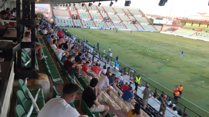 Estadio Romano de Mérida, durante los playoff express.