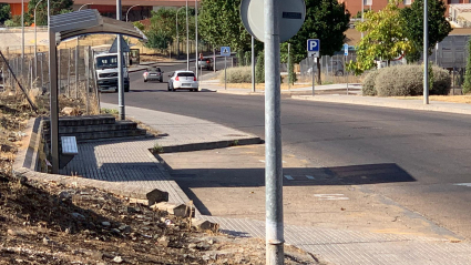 Lugar donde apareció el cuerpo de la víctima