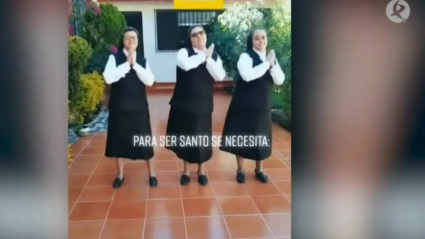 monjas, oración, 