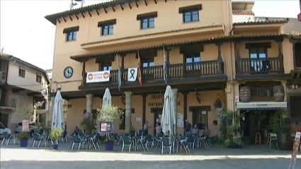 plaza de Garganta la Olla, provincia de Cáceres
