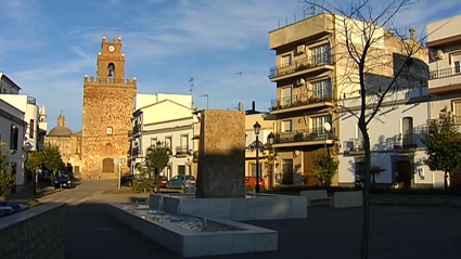 plaza de la localidad pacense de Aceuchal