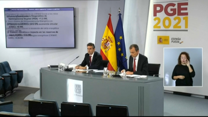 Rueda de prensa MInisterio de Ciencia e Innovación