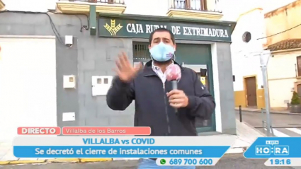 Villalba de los Barros lucha contra el covid